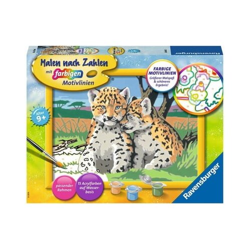  Slikanje po &amp;scaron;tevilkah - Mala leoparda Slike