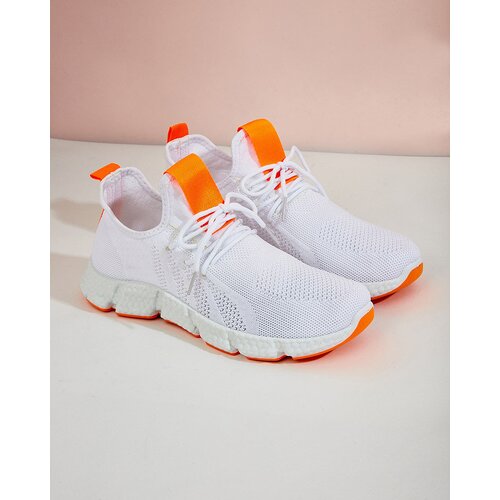 Resti White and orange women's sports shoes Baym - Footwear Cene