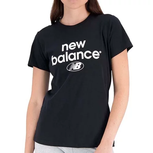 New Balance Pamučna majica boja: crna, WT31507BK-7BK