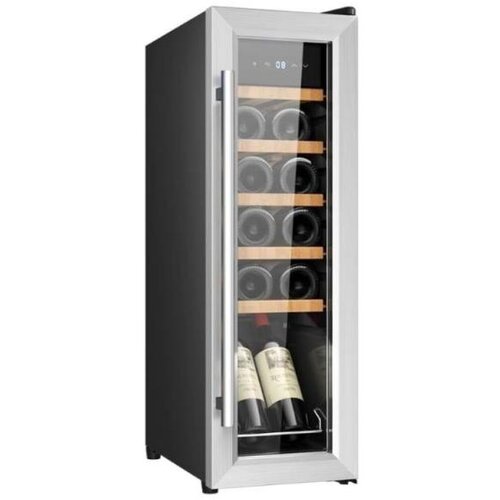 Cecotec Vinska vitrina GrandSommelier 1250, CoolWood, Compressor Cene