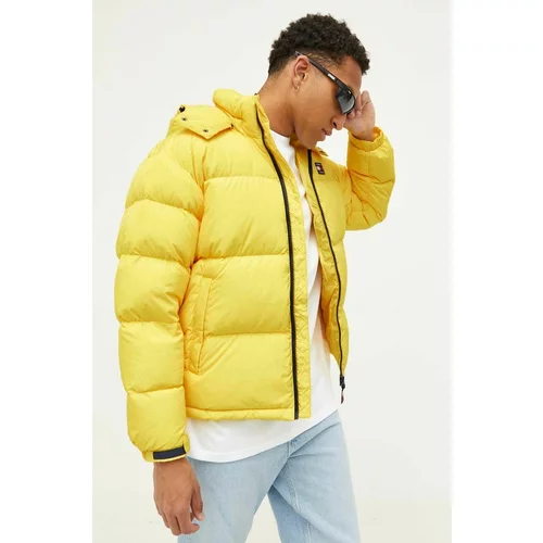 Tommy Jeans Pernata jakna za muškarce, boja: žuta, za zimu