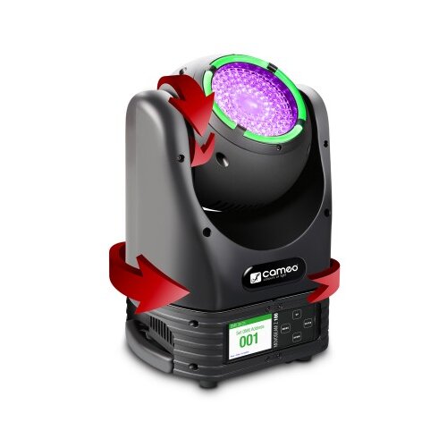 Cameo MOVO BEAM Z100, 1 x 60 W Osram RGBW + Zoom - - Audio-Kondric Slike