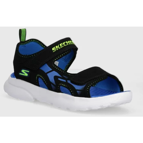 Skechers Otroški sandali RAZOR SPLASH črna barva