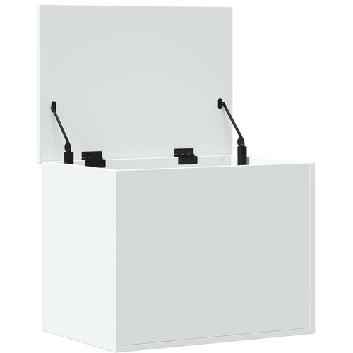  Kutija za pohranu bijela 60x42x46 cm od konstruiranog drva Slike