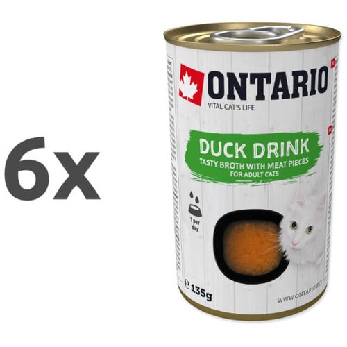 Ontario Cat pijača s ko&scaron;čki race 6 x 135 g Cene