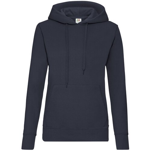 Fruit Of The Loom Granatowa bluza z kapturem Hooded Sweat Cene