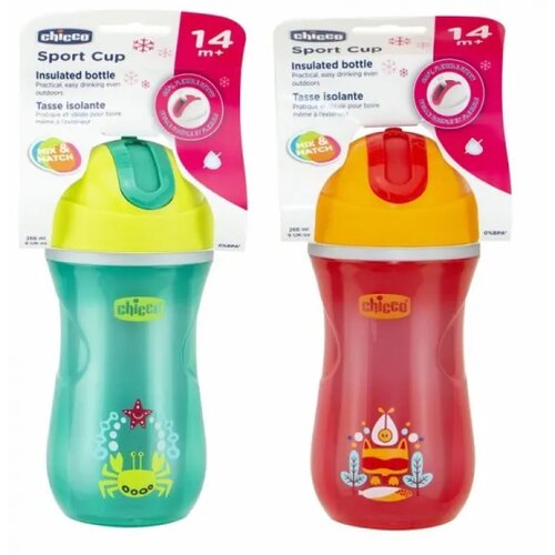 CHICCO CFL Ča&amp;scaron;a Sport Sa Slamkom 14M+, Neutral Slike