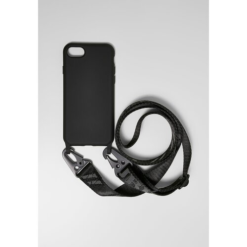 Urban Classics Accessoires Phone Case with Logo Strap I Phone 6/7/8 Black Slike