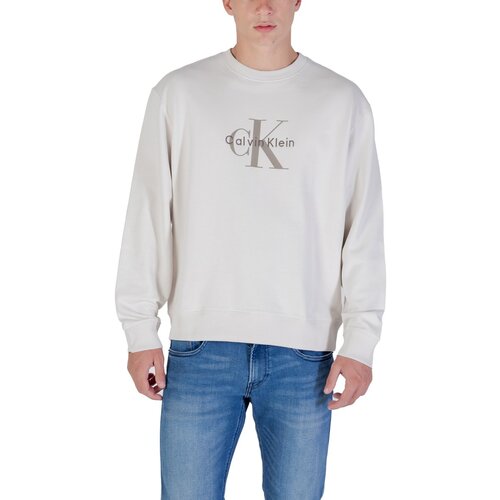 Calvin Klein Jeans LS EU 350TERRY MONOL LV04RD242G Bež Slike