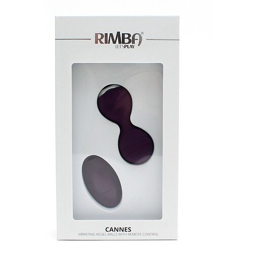 Rimba Cannes Vibrating Balls Purple Slike