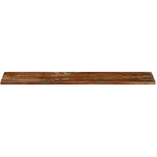 Stolna ploča 140x40x2,5 cm pravokutna masivno obnovljeno drvo Slike
