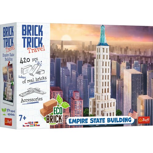 Trefl Brick Trick Travel - Empire State Building Slike