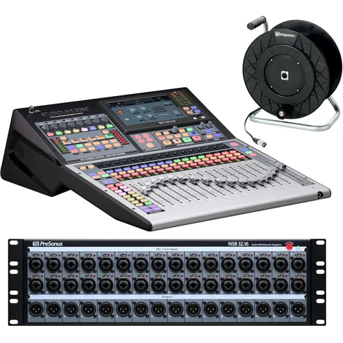 Presonus StudioLive 32SC mikseta + NSB 32.16 stagebox paket