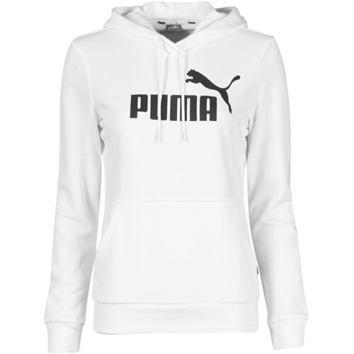 Puma Puloverji ESS LOGO HOODY TR Bela Slike