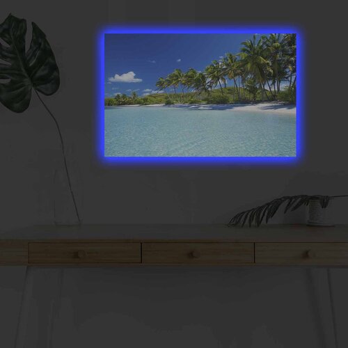 Wallity Zidna slika sa LED osvetljenjem 4570DHDACT-162, 45x70 cm Cene