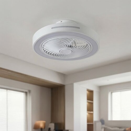  Brilagi - LED prigu&amp;scaron;iva svetiljka sa ventilatorom LED/38W/230V, prečnik 46 cm, bela + daljinski upravljač Slike