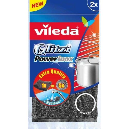 Vileda Glitzy Power rešetka za posuđe od nehrđajućeg čelika 2/1 Cene