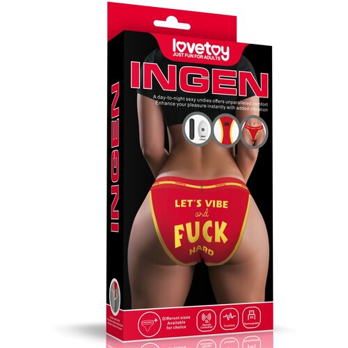 Lovetoy 2024 Vibracijske HlaČke Lovetoy Ingen Let's Vibe-rdeča-xs/s Cene