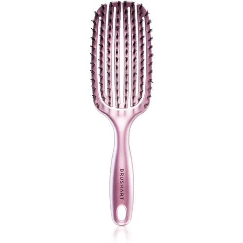 BrushArt Hair Vent blowdry hairbrush with boar bristles krtača za lase za hitrejše sušenje las 1 kos