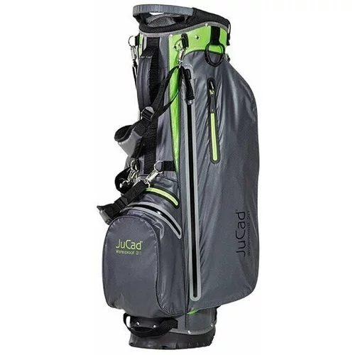 Jucad Waterproof 2 in 1 Grey/Green Golf torba Stand Bag