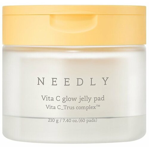 NEEDLY Vita C Glow Jelly Pad čistilne blazinice za osvetlitev kože z vitaminom C 60 kos Cene