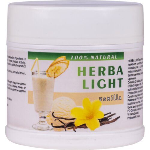 Olympic Herbalight Plus Collagen Vanile, 360g Slike