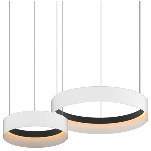  LED luster na sajli ORBITA LED/72W/230V bela/crna Slike