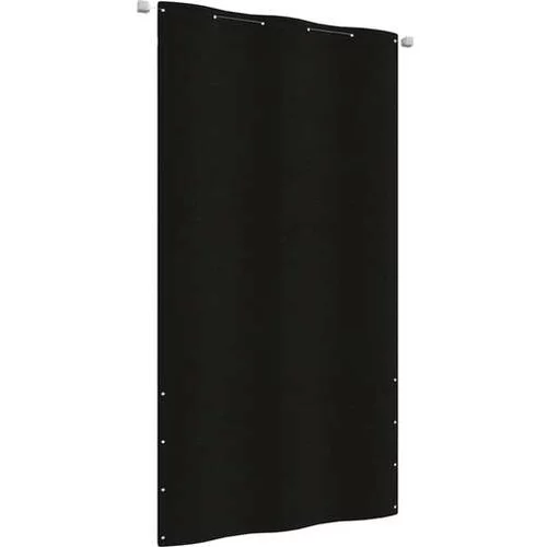  Balkonsko platno črno 120x240 cm tkanina Oxford