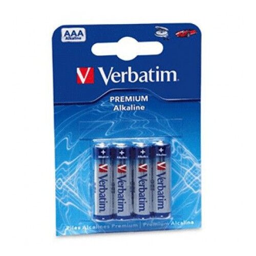 Verbatim baterije alkalne aaa LR3 blister-4 komada ( 054-0017 ) Slike