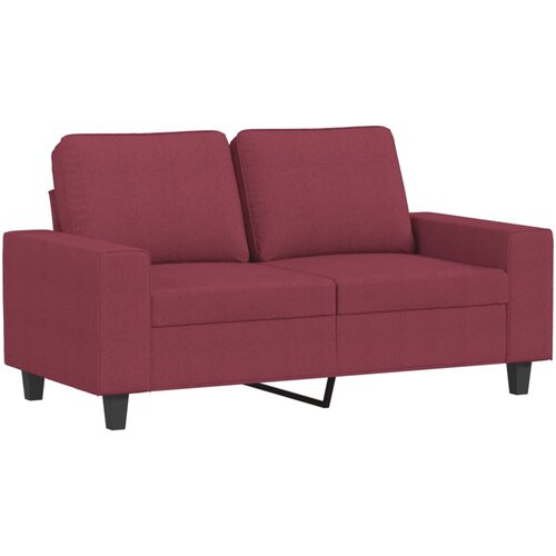 Maison Chic Dvosed kavč - Sofa - Kanape vinsko rdeč 120 cm blago, (21727176) Cene