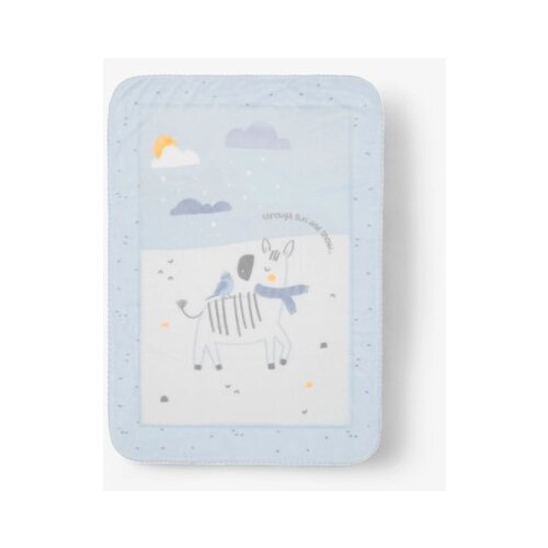 Kikka Boo Super soft baby ćebence 80x110 Stripy Friends ( KKB22151 ) Cene