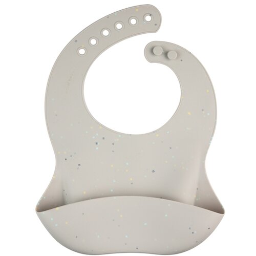 Canpol BABIES SILIKONSKA PORTIKLA SA DZEPOM DOTS 51/029 GREY Cene