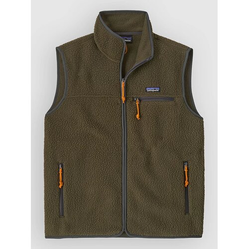 Patagonia Retro Pile Brezrokavnik basin green Cene