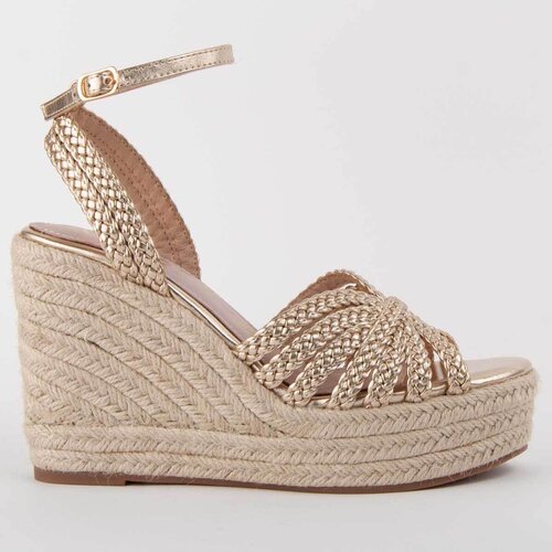 Leindia Espadrile 102964 Pozlačena Cene