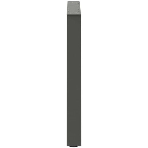  Noge blagovaonskog stola V-oblika 2 kom antracit 80x(72-73 3)cm Slike
