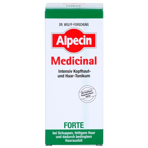 Alpecin medicinal forte intensive scalp and hair tonic tonik proti mastnemu prhljaju in izpadanju las 200 ml unisex Cene