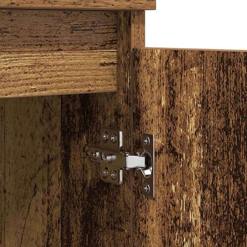 vidaXL Strani šal Star les 35 x 60 x 70 cm Konstruiran les Cene