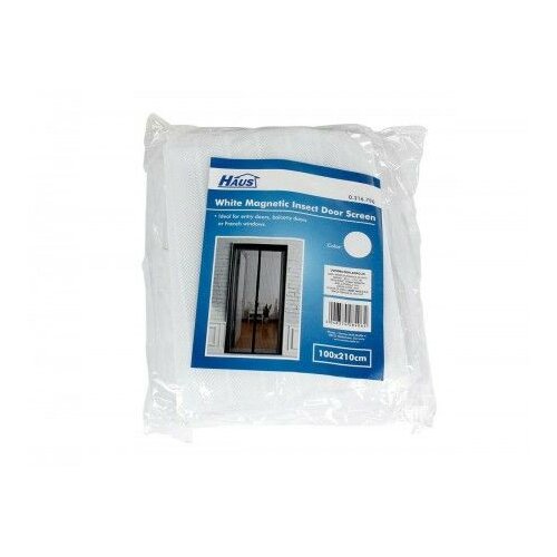 Haus mreža za komarce za vrata magnet - bela 0316796 Cene