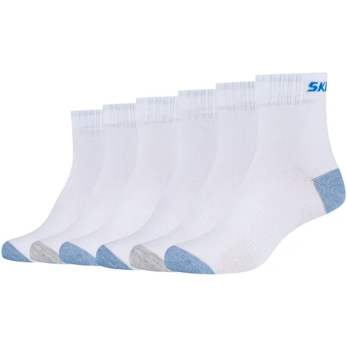 Skechers 3PPK Boys Mech Ventilation Socks Bijela