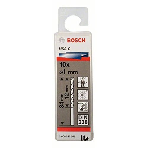 Bosch Svrdlo za metal HSS-G, standard Slike