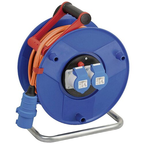 Brennenstuhl Kolut za kabel za kampiranje Garant CEE 2 s kablom 25m v oranžni barvi 1182760100 25.00 m moški konektor CEE 16 A 3-polni, (20433835) Cene