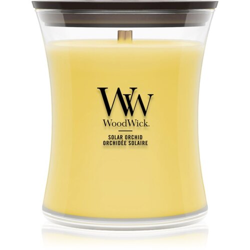 WoodWick Solar Orchid mirisna svijeća s drvenim fitiljem 275 g Slike