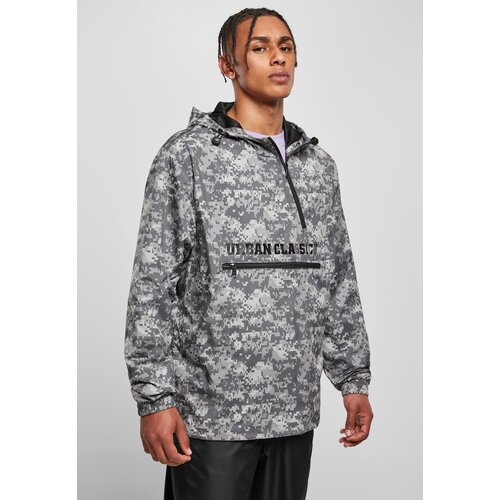 Urban Classics Commuter Pull Over Jacket Dark Digital Camouflage Slike