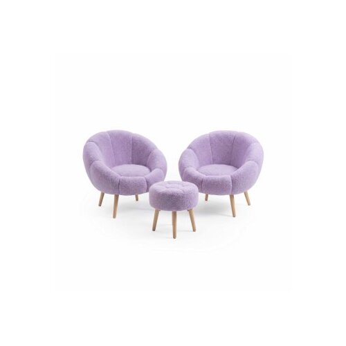 Atelier Del Sofa fotelje i tabure lida wellsoft lilac Slike