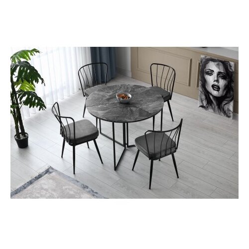Hanah home trpezarijski sto iaprak - 1201 Slike