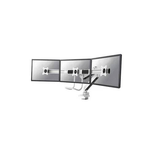 Neomounts by Newstar NM-D775DX3WHITE 1 komad stolni nosač za monitor 43,2 cm (17") - 61 cm (24") mogučnost okretanja, rotirajuči, mogučnost savijana Cijene