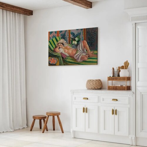  Slika - Henri Matisse &amp;ndash; Reclining Odalisque with Magnolias 60x40 Akustična Slike