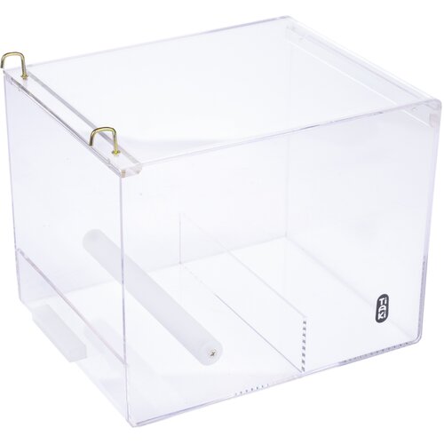 TIAKI akrilna hranilica za ptice No-Mess - veličina L: D 20 x Š 25 x V 20 cm Cijene