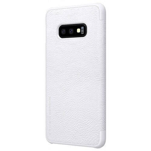 Nillkin Maska za Samsung S10e/ G970 bela na preklop Qin Slike