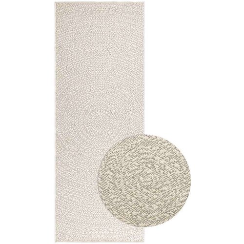  Rug "ZIZUR" Cream 80x200 cm Juta videz Notranje in zunanje Cene